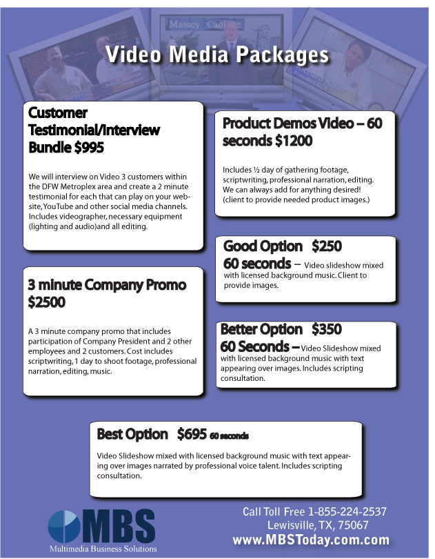 Video-Media-Packages